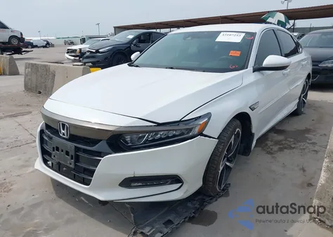 2020 Honda Accord Sport из США, поврежденный, VIN 1HGCV1F38LA014332
